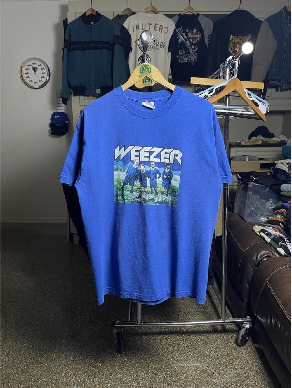 2002 Weezer Enlightenment Tour Shirt Mens Large